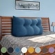 preview thumbnail 36 of 49, Kids Backrest Reading Throw Pillow Wedge Headboard for Twin Bed