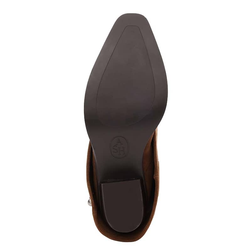 ASH Lewis Foldover Suede Tall Boot