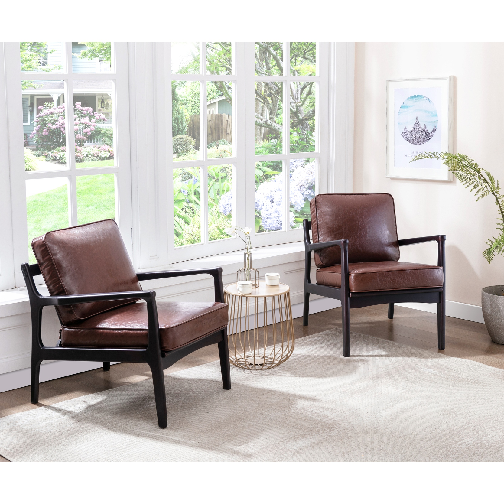 Cost plus leather online chair