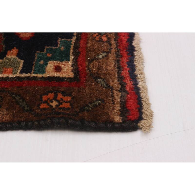 ECARPETGALLERY Hand-knotted Andelz Brown Wool Rug - 3'6 x 8'11