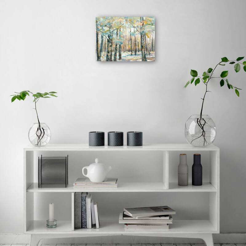 Kaleidoscope Trees IV By Studio Arts Canvas Art Print