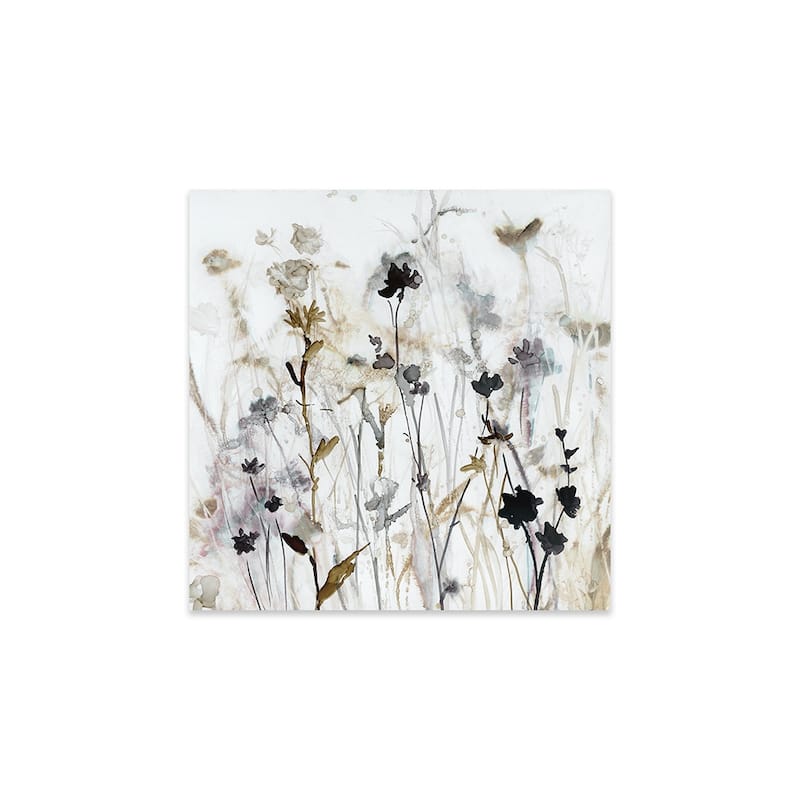 Wildflower Mist I Print On Acrylic Glass by Carol Robinson - 24x24x0.25