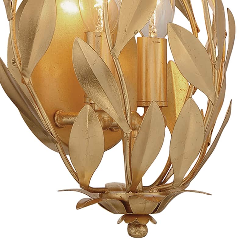 Crystorama Lighting Group 561 Broche 2 Light 16" Tall Wall Sconce