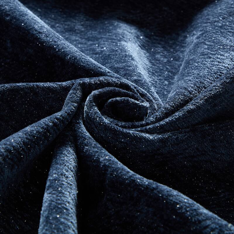 GDFStudio - Sparkling Chenille Oversized 2-Seater 142" Modular Sectional Sofa with 2 Ottomans