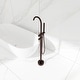 preview thumbnail 49 of 54, Freestanding Double Handle Clawfoot Tub Faucet - 8" x 47"