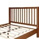 preview thumbnail 54 of 53, Hampton Wooden Platform Bed with Slatted Headboard and Footboard