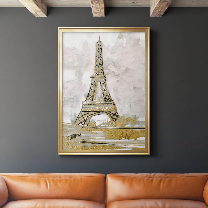 Eiffel Tower Glitz Premium Framed Print - Ready to Hang
