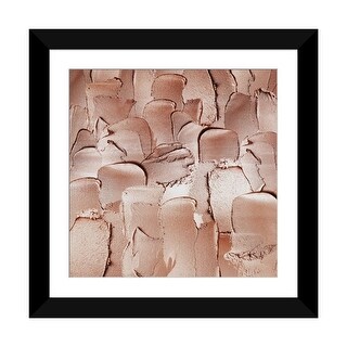 iCanvas "Copper Brown Hand Painted Metallic Strokes" by UtArt