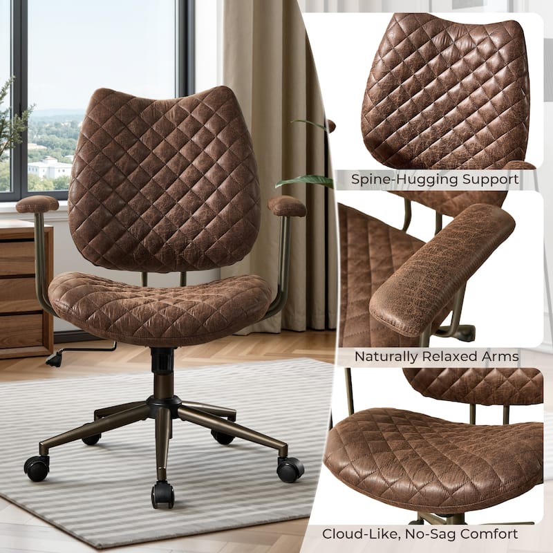 OVIOS Ergonomic Office Chair with Lumbar Support