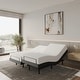 preview thumbnail 2 of 14, Empyrean Adjustable Massaging Bed Frame Base with Wireless Remote