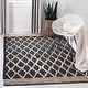 preview thumbnail 12 of 93, SAFAVIEH Handmade Natural Fiber Bethia Casual Jute Trellis Rug 3' x 5' - Charcoal - Rectangle