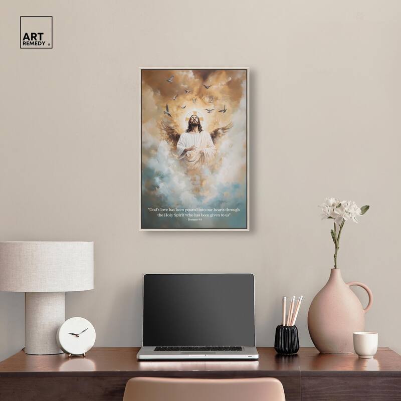 His Love Canvas by Art Remedy