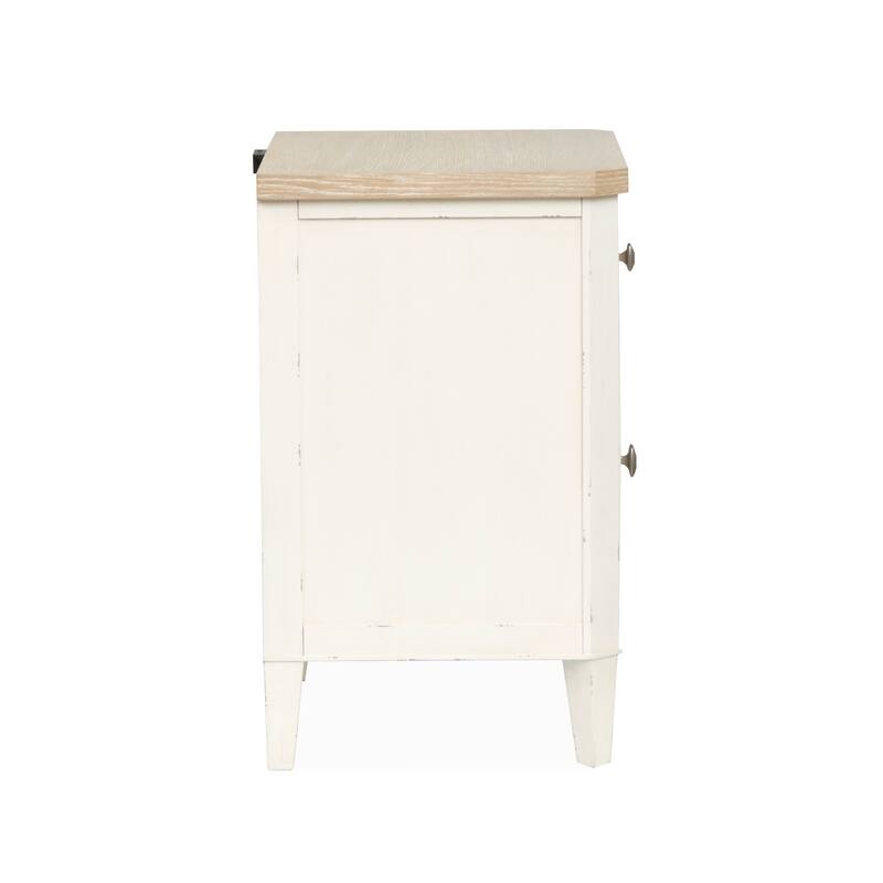 Salt Life Home Echo Isles Sea Pearl and Driftwood Telephone Table