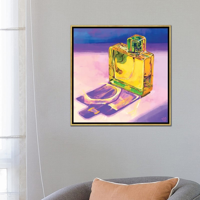 iCanvas "Iridescent Scent" by Very Berry Framed