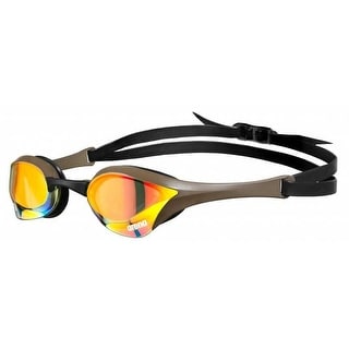 Arena Unisex Cobra Ultra Swipe Mirror Lens, Swim Goggles, Yellow Copper