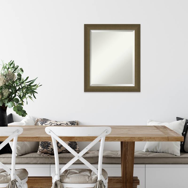 Blaine Narrow Beveled Framed Wall Mirror