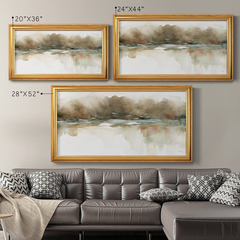 Softer Reflections Premium Framed Canvas- Ready to Hang