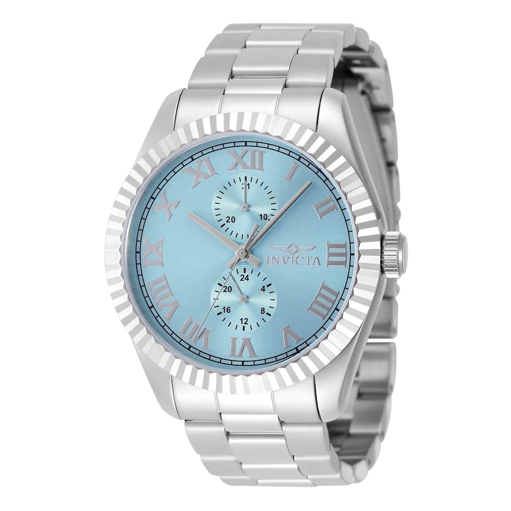 Invicta Men's 48903 Specialty Quartz Multifunction Light Blue Dial Watch