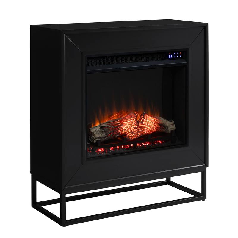 SEI Furniture Frescan Contemporary Electric Fireplace.