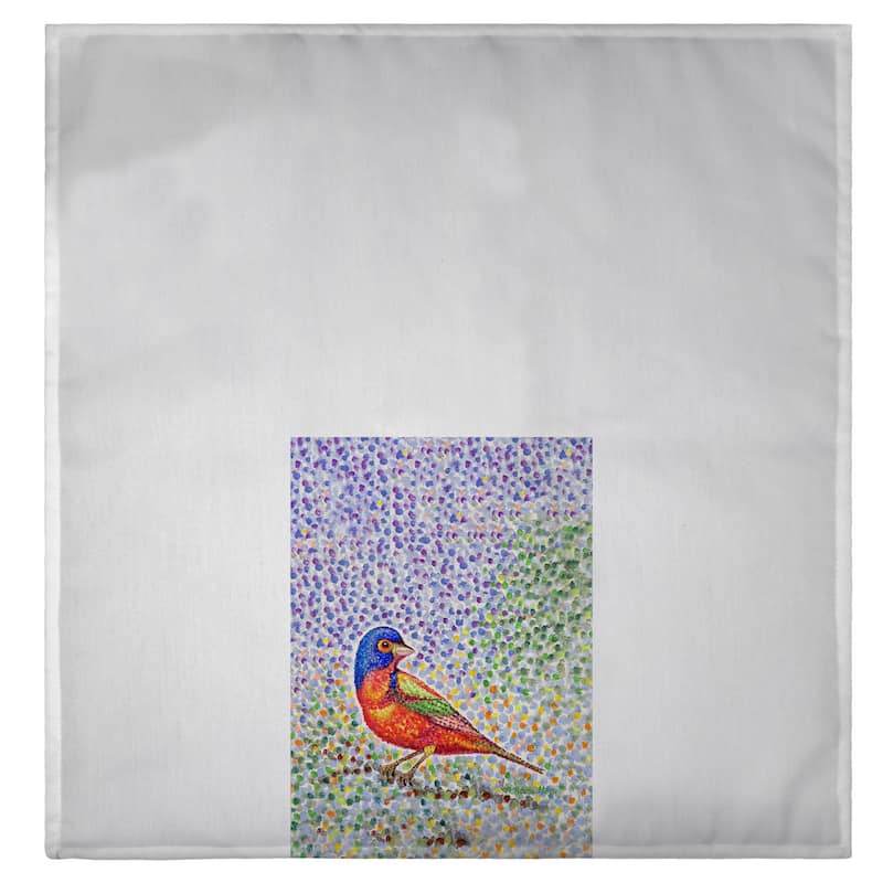 Painted Bunting Guest Towel - 20x20