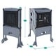 preview thumbnail 27 of 61, Kids Wooden Kitchen Step Stool with Safety Rails and Anti-Slip Mat, Kids Countertop Step Stools for Kids