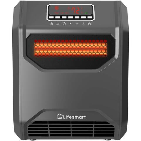 LifeSmart 6-element Infrared Heater with Front Intake Vent (Scroll Fan)
