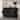 High Glossy Six-Drawer Dresser Chest with Off-Set Design (Black/White)