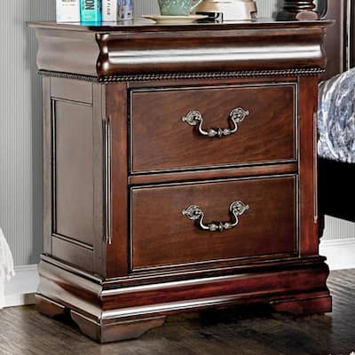 1pc Wood Nightstand