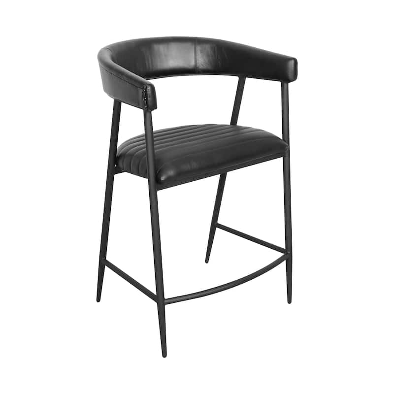 Classic Home Preston 26" Leather Counter Stool