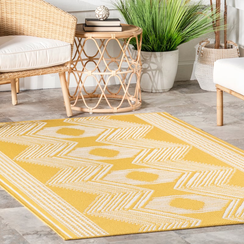 Nuloom Charlotte Contemporary Indoor/Outdoor Area Rug