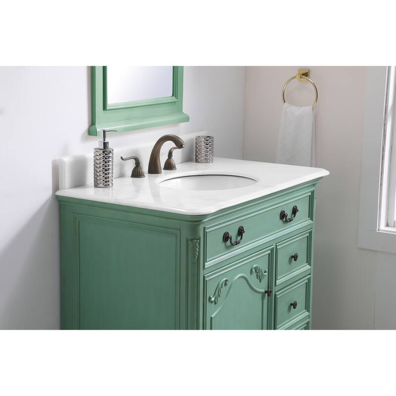 36" Bathroom Vanity Sink