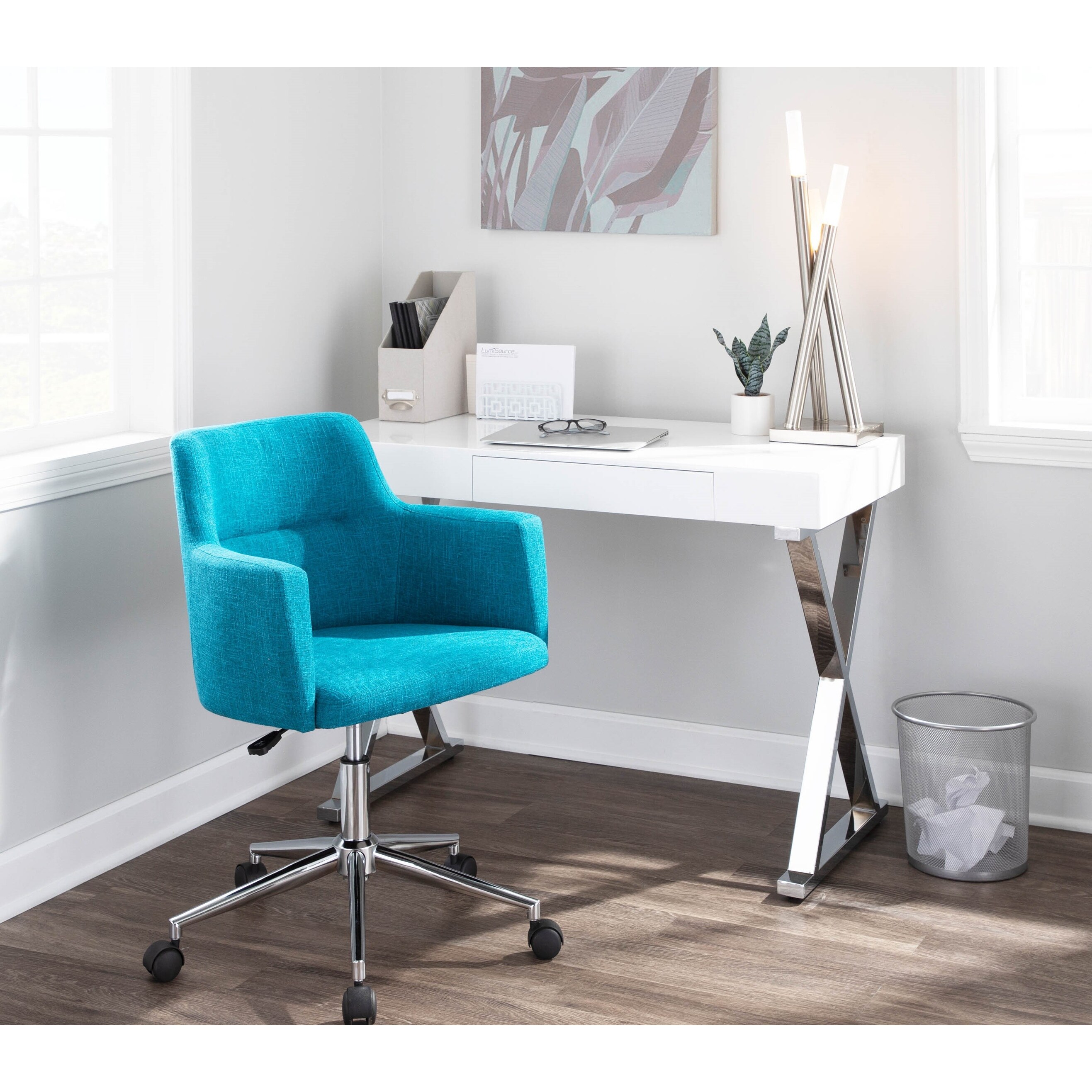 Carson carrington duved contemporary fabric office chair new arrivals