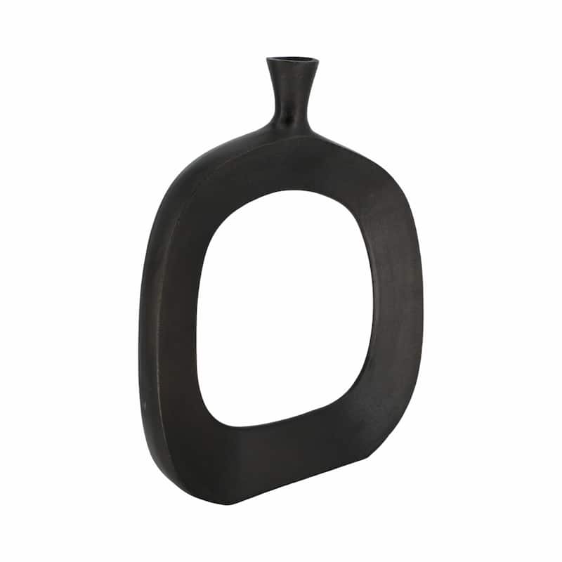 Sagebrook Home Aluminum Vase Cut Out