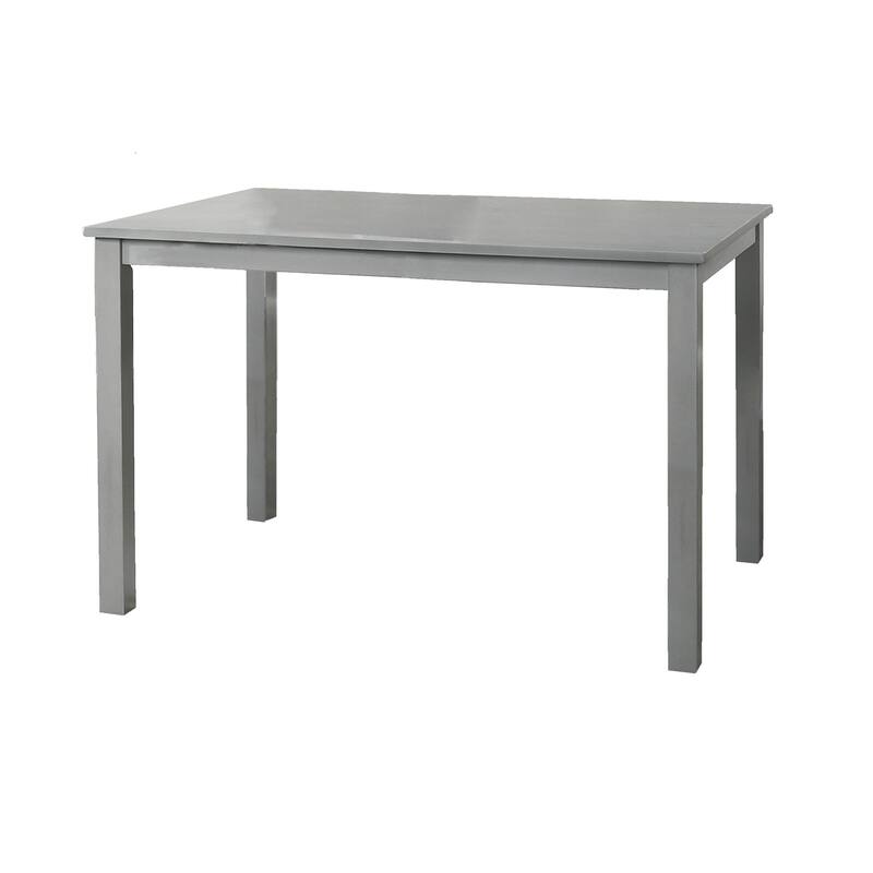 5 Pcs Dining Table Chair Set, Kitchen Dining Room Furniture Set with Rectangular Table and 4 Upholstered Chairs
