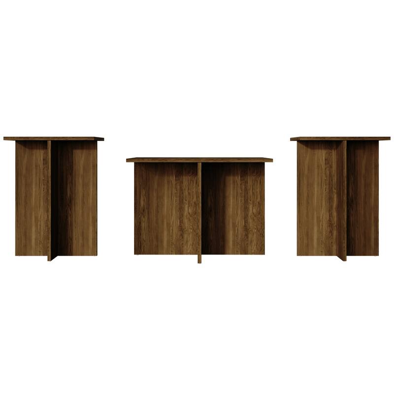 Clayfell Joliet 3 Piece of Coffee Table Set