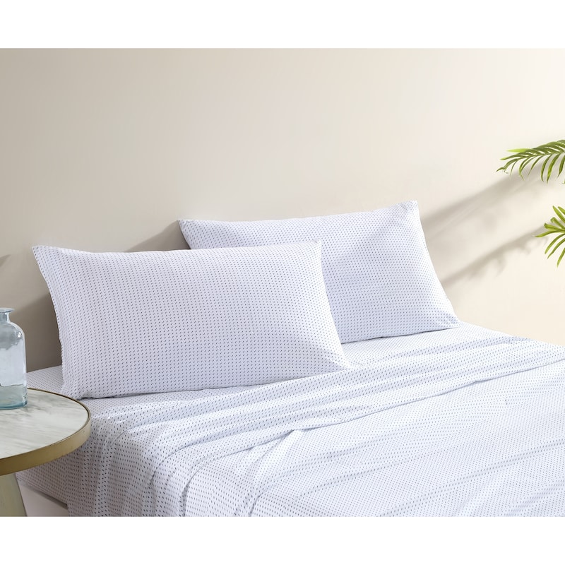 Poppy & Fritz Cotton Percale Printed Bed Sheet Sets