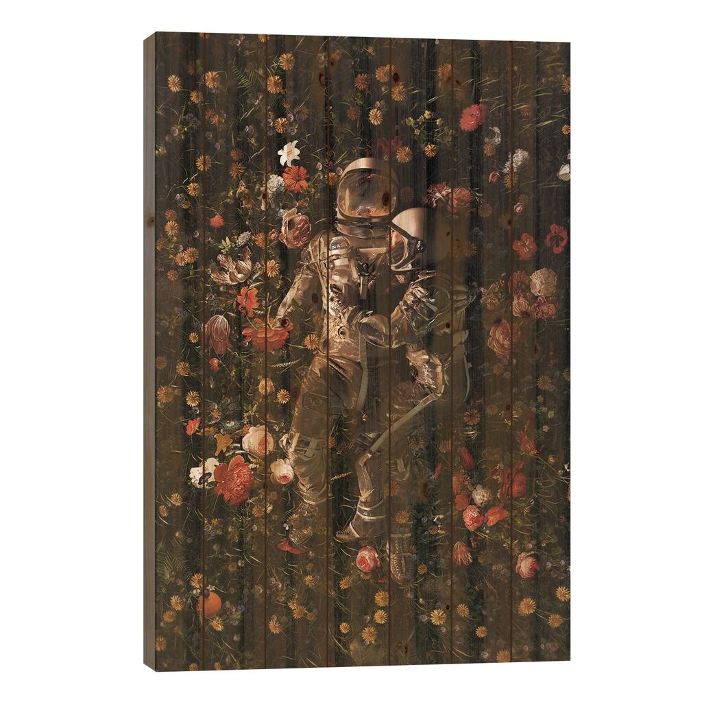 Garden Delights II Print On Wood by Nicebleed - Multi-Color