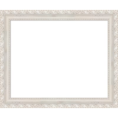 Amanti Art Opera Off White Framed Dry Erase Magnetic Board
