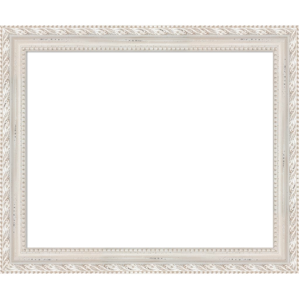 Amanti Art Opera Off White Framed Dry Erase Magnetic Board
