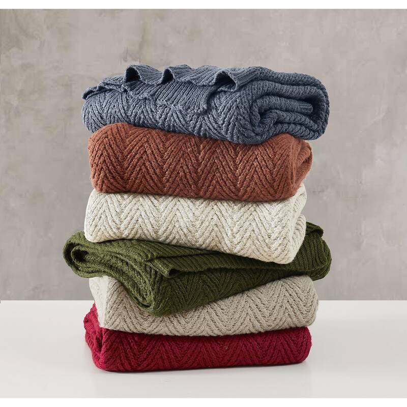 Frye Chevron Textured 50x70 Throw