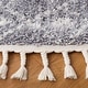 preview thumbnail 40 of 117, SAFAVIEH Berber Fringe Shag Leatha Trellis Rug