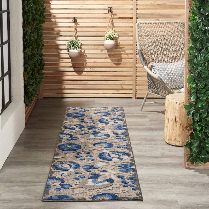 Copper Grove Alyssum Multicolor Indoor/Outdoor Rug.