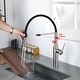 preview thumbnail 4 of 8, Single Handle Pull Down Sprayer Kitchen Faucet in Brushed Nickle