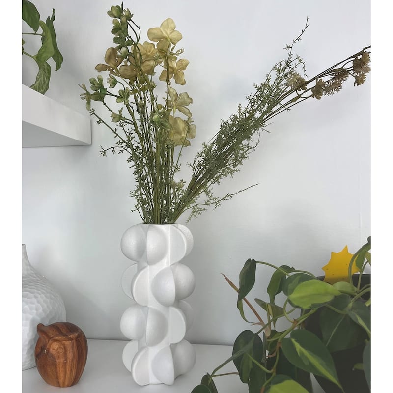 Vase White- ST - White