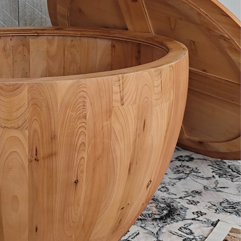 Bucket Shaped Coffee Table for Office, Dining Room and Living Room