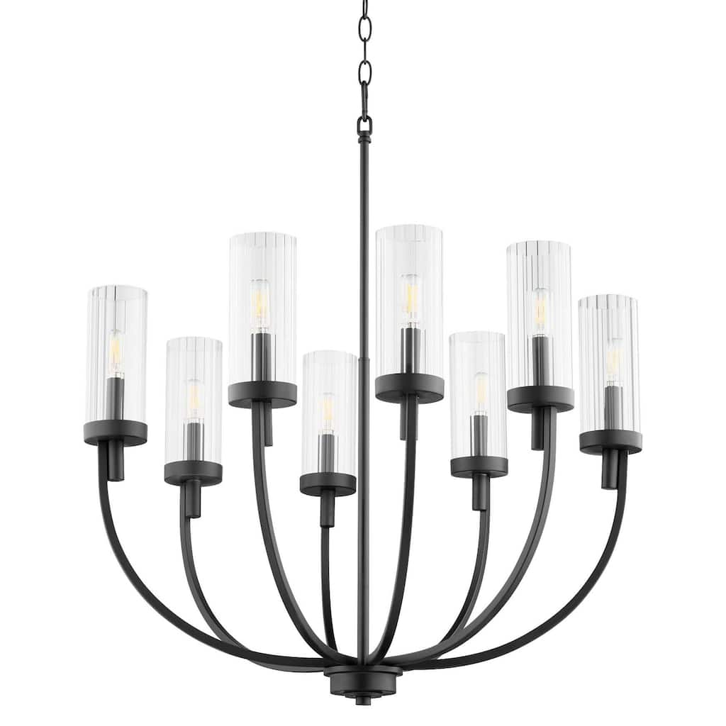 Quorum International 601-8 Ladin 8 Light 28" Wide Chandelier