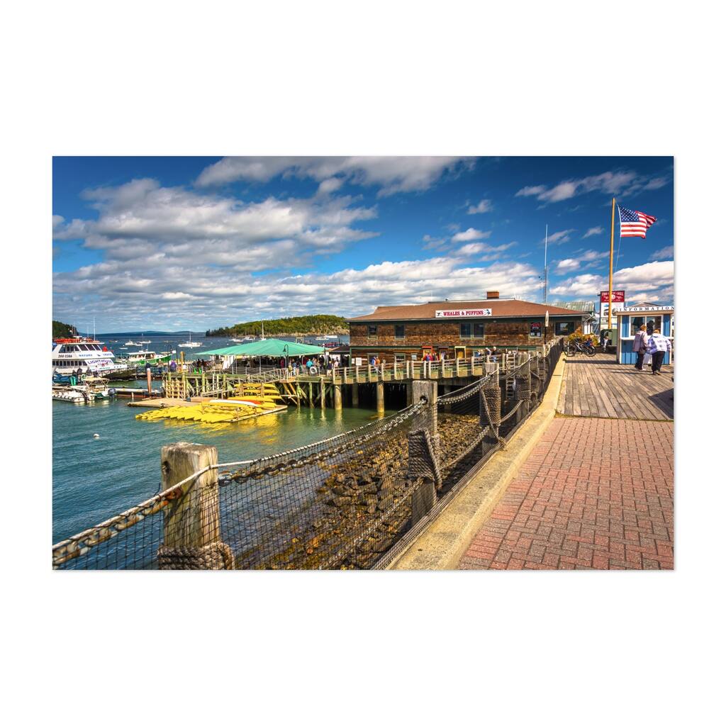 Mount Desert Island Bar Harbor Maine Bar Harbor 02 Art Print/Poster