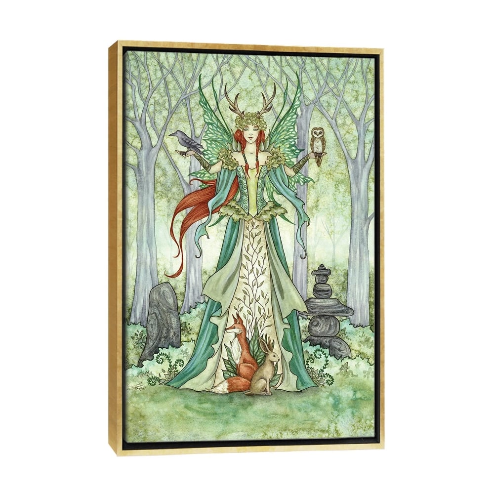 iCanvas "The Caretaker" by Amy Brown Framed Canvas Print