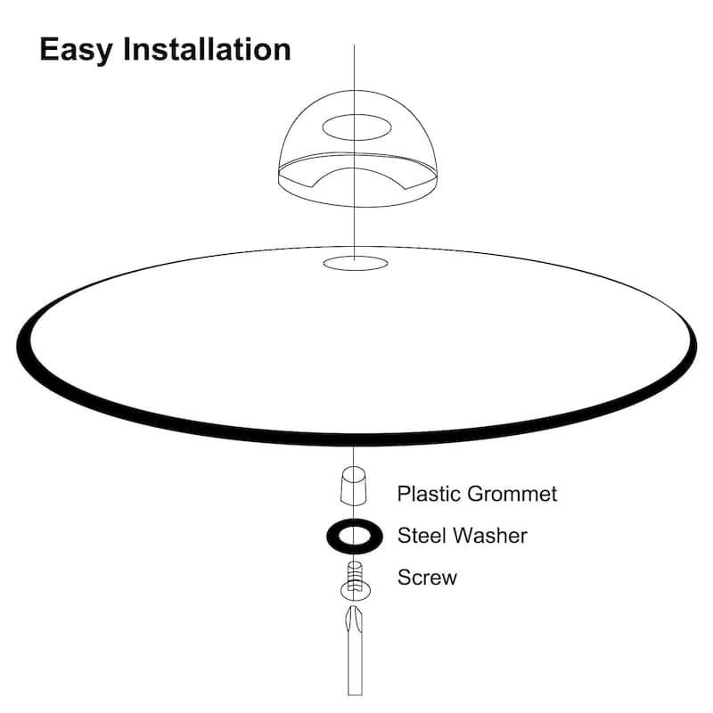2pcs Pot Pan Lids Replacement Knob, Plastic Pan Cover Holding Handles
