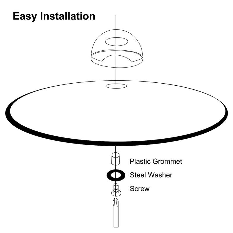 4pcs Pot Pan Lids Replacement Knob, Plastic Pan Cover Holding Handles